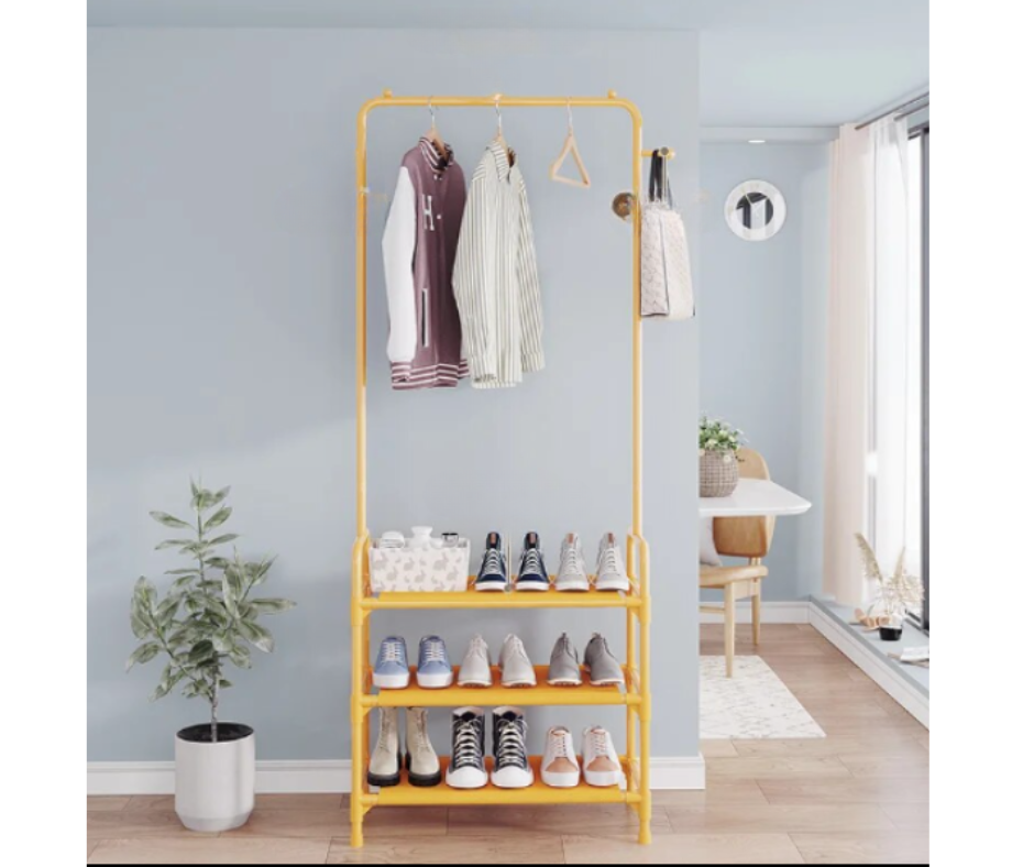 Home Clothes Hanger, Indoor Multi-layer Storage Rack