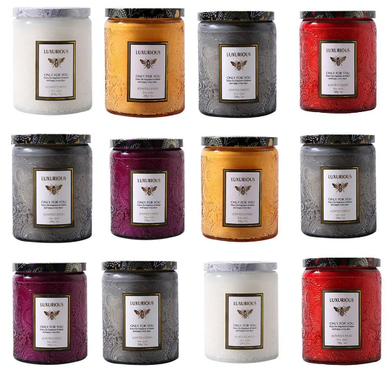 Aromatherapy Scented Candle in Jar