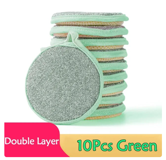 Double-Sided Dishwashing Sponge