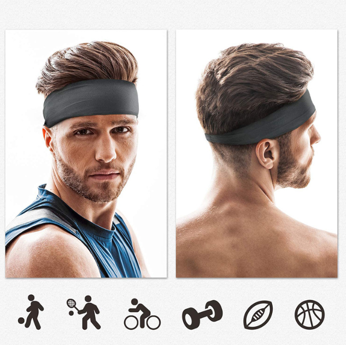 Elastic Moisture-wicking Unisex Headband Headband