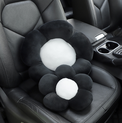 Car Headrest Neck Pillow Small Fresh Flower Car Comfortable Neck Pillow