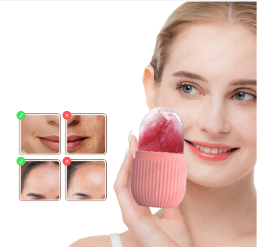 Portable facial pore shrinking care ice pack mold