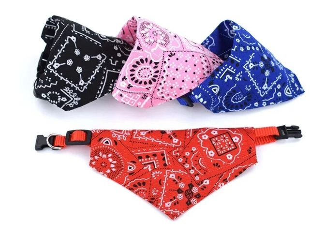 Adjustable Pet Bibs, Neckband