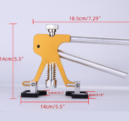 Car dent suction cup hammer repair tool ,set groove dent puller