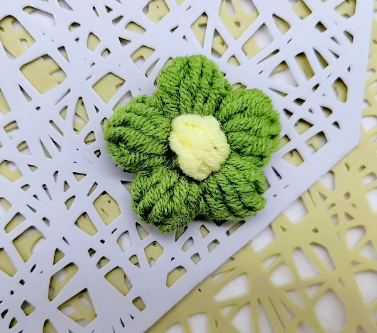 Fashions' plush brooch wool flower cartoon