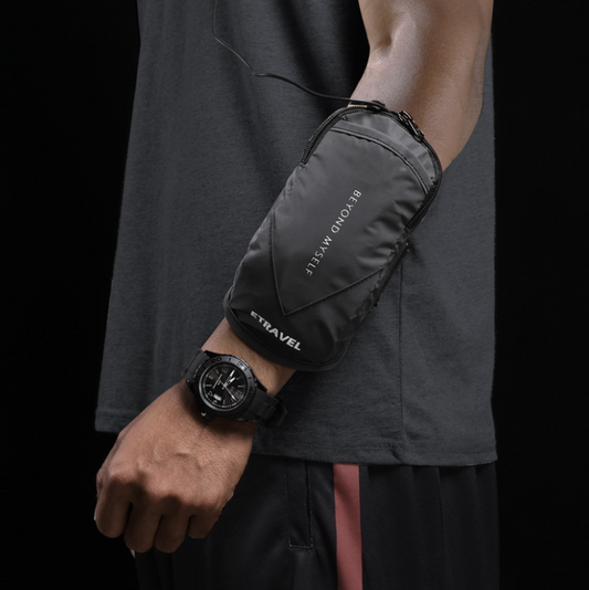 Multi-functional running arm bag, waterproof and sweat-proof