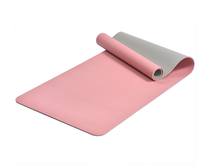 Two-color non-slip yoga mat