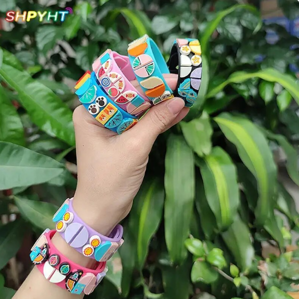 Block Dot Bricks Cool Bracelet Cartoon