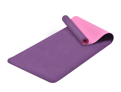 Two-color non-slip yoga mat