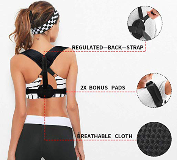 All-New Mesh Back Correction Belt