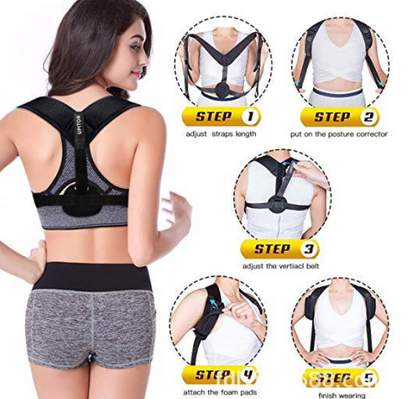 All-New Mesh Back Correction Belt