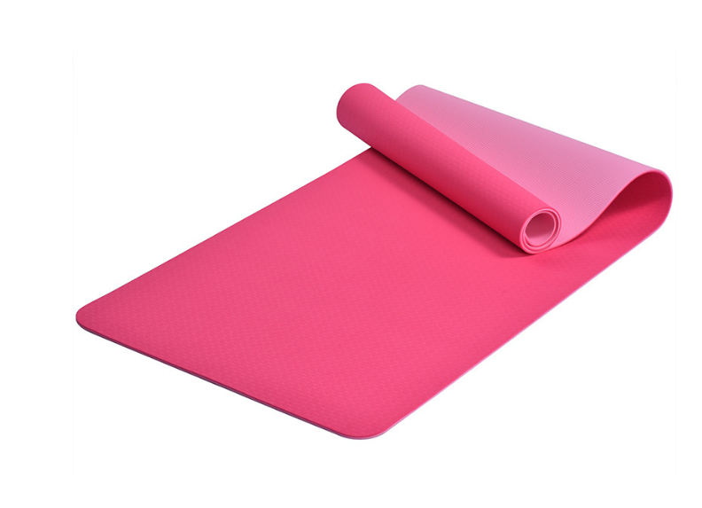 Two-color non-slip yoga mat