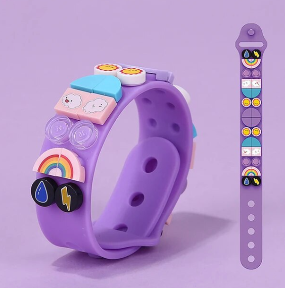 Block Dot Bricks Cool Bracelet Cartoon