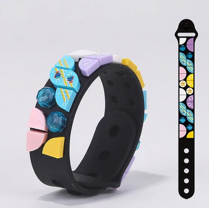 Block Dot Bricks Cool Bracelet Cartoon