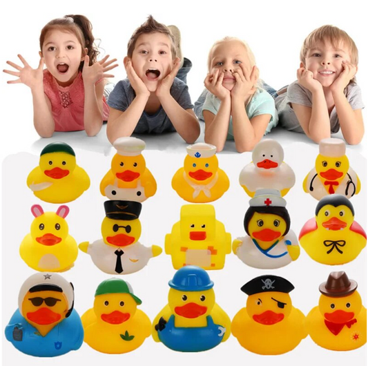 Squeaky Rubber Duck Bath Toy