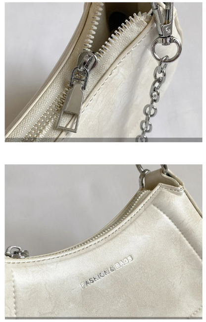 Fashionable Women's Versatile Chain Shoulder Bag, Gradient Messenger Bag