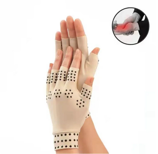 Anti Arthritis Magnetic Therapy Copper Gloves Hand Compression Gloves Pain Relief