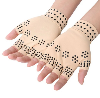 Anti Arthritis Magnetic Therapy Copper Gloves Hand Compression Gloves Pain Relief