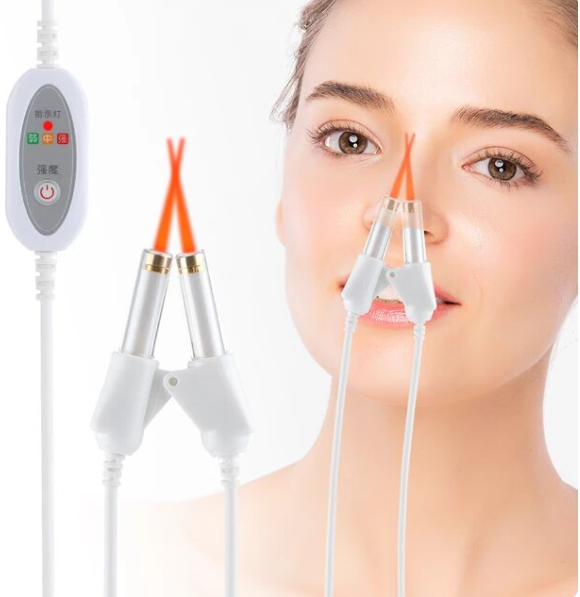 Rhinitis Sinusitis Laser Therapy Nose Care Massage