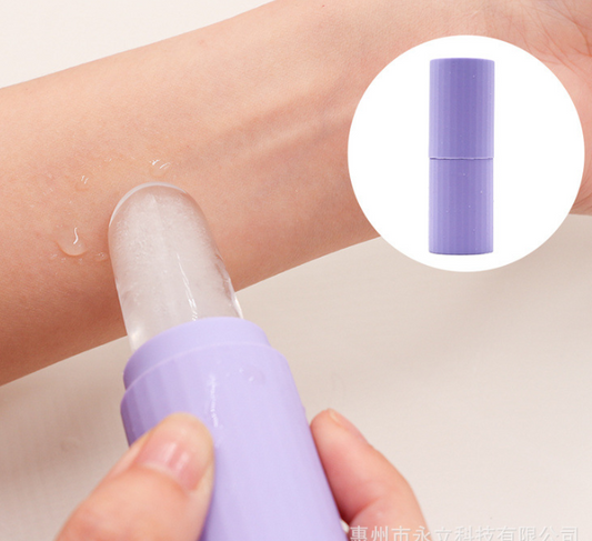 Lipstick ice tray massage, contour Eye Roller