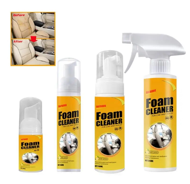 Car Magic Foam Cleaner, Multi-purpose Interior Seat Leather Cleaner, 150ml