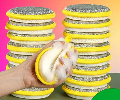 Double-Sided Dishwashing Sponge