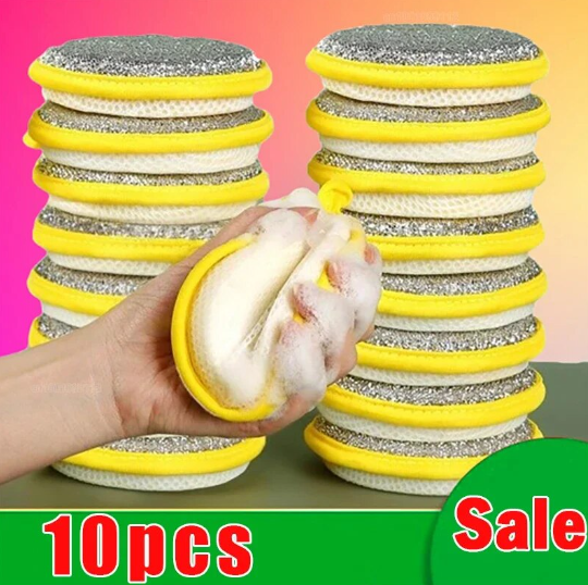 Double-Sided Dishwashing Sponge