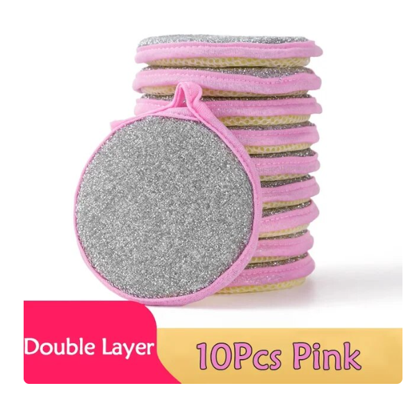 Double-Sided Dishwashing Sponge