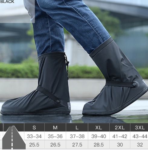 Waterproof Non-slip Shoe Covers Silicone Rain Boots