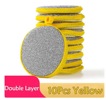 Double-Sided Dishwashing Sponge