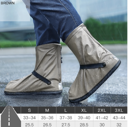 Waterproof Non-slip Shoe Covers Silicone Rain Boots